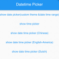 Flutter Datetime Picker in Multiple Language