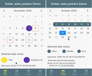 Flutter Customizable Date Picker Fluttercore