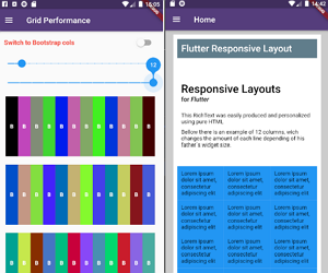 Flutter Responsive and Text