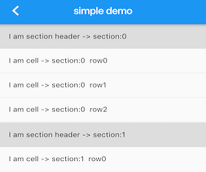 Flutter ListView With Section Header