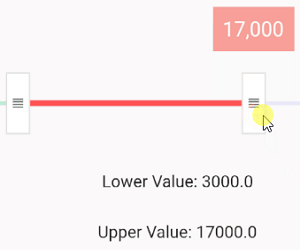 Flutter Material Design Slider