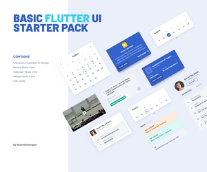 Flutter Basic Toolkit UI