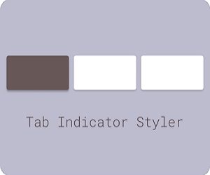 Flutter Tab Indicator