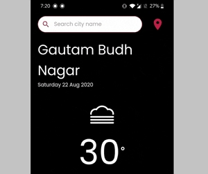 Flutter Weather App